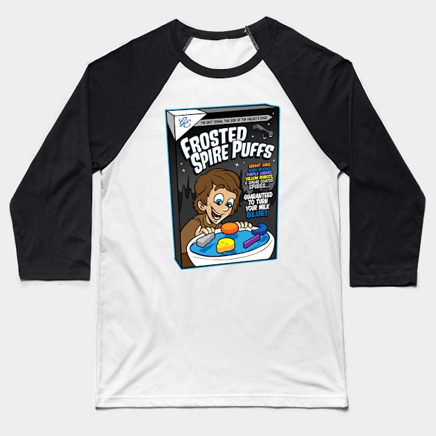 Frosted Spire Puffs Baseball T-Shirt by The Skipper Store